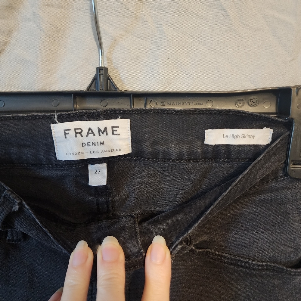 Frame Denim Le High Skinny Jeans-27 - Picture 3 of 12